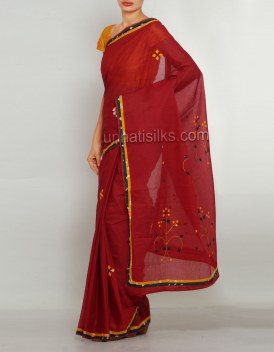Online shopping for pure malmal cotton saris by unnatisilks