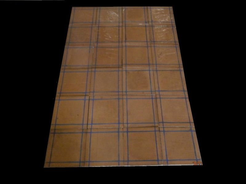 Reclaimed Victorian floor tiles