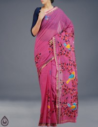 Online shopping for handloom bengal cotton tant sarees by unnatisilks