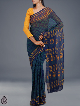 Online shopping for stylish pure chiffon printed sarees by unnatisilks