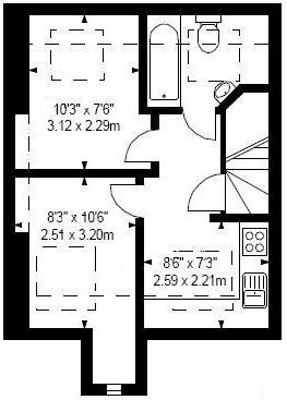 £300pw - Bright and great located 2 bed flat with eat-in kitchen mins from Hammersmith station 