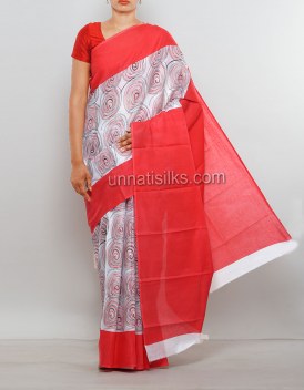 Online shopping for malmal soft cotton saris by unnatisilks