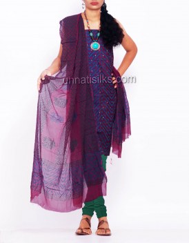 Online shopping for pure chanderi sico salwar kameez by unnatisilks