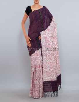 Online shopping for pure handloom khadi cotton saris by unnatisilks