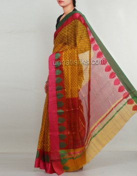 Online shopping for x-mas kota silk saris by unnatisilks