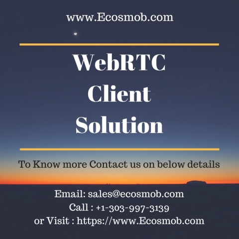 WebRTC Client : Web based Calling, Communication Solution