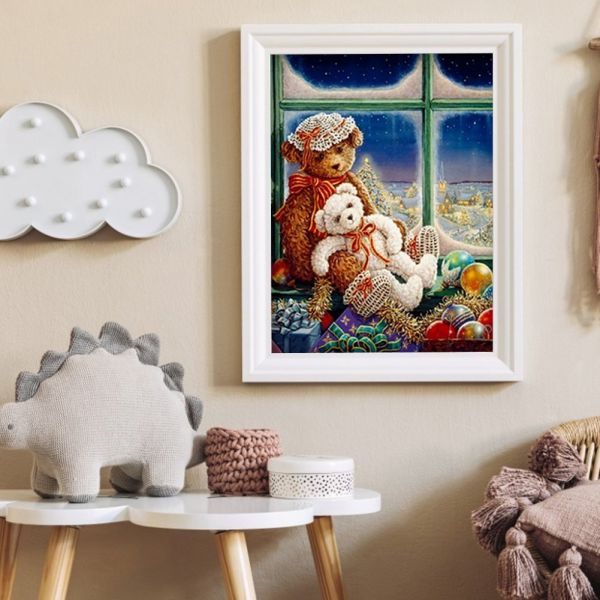 Christmas gift - stamp cross stitch