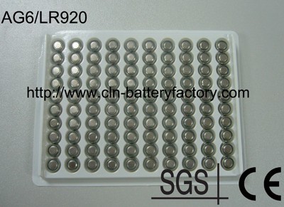 LR920 AG6 371 Button Cell Battery
