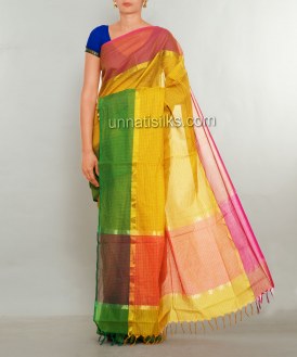 Online shopping for wedding kanchi cotton saris by unnatisilks