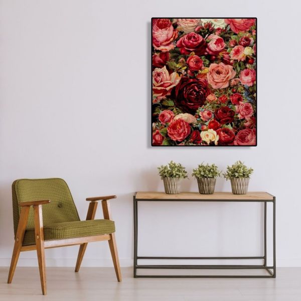 Bloom Flowers - Paint by Numbers 40x50cm