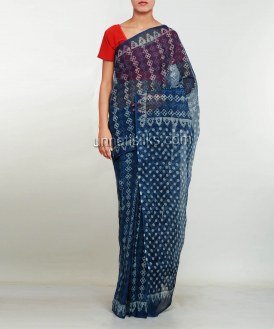 Online shopping for party blue color saris by unnatisilks