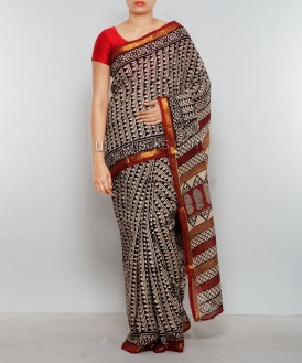 Online shopping for maheshwari summer cotton saris by unnatisilks