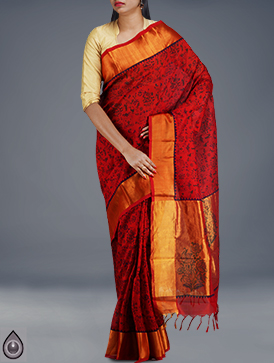 Online shopping for mysore handloom silk cotton sarees by unnatisilks