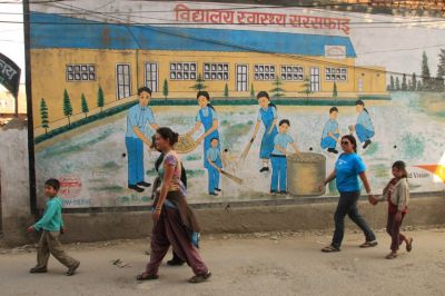 Volunteer in a Nepali orphanage