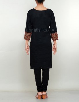 Online shopping for kalamkari cotton kurtis by unnatisilks