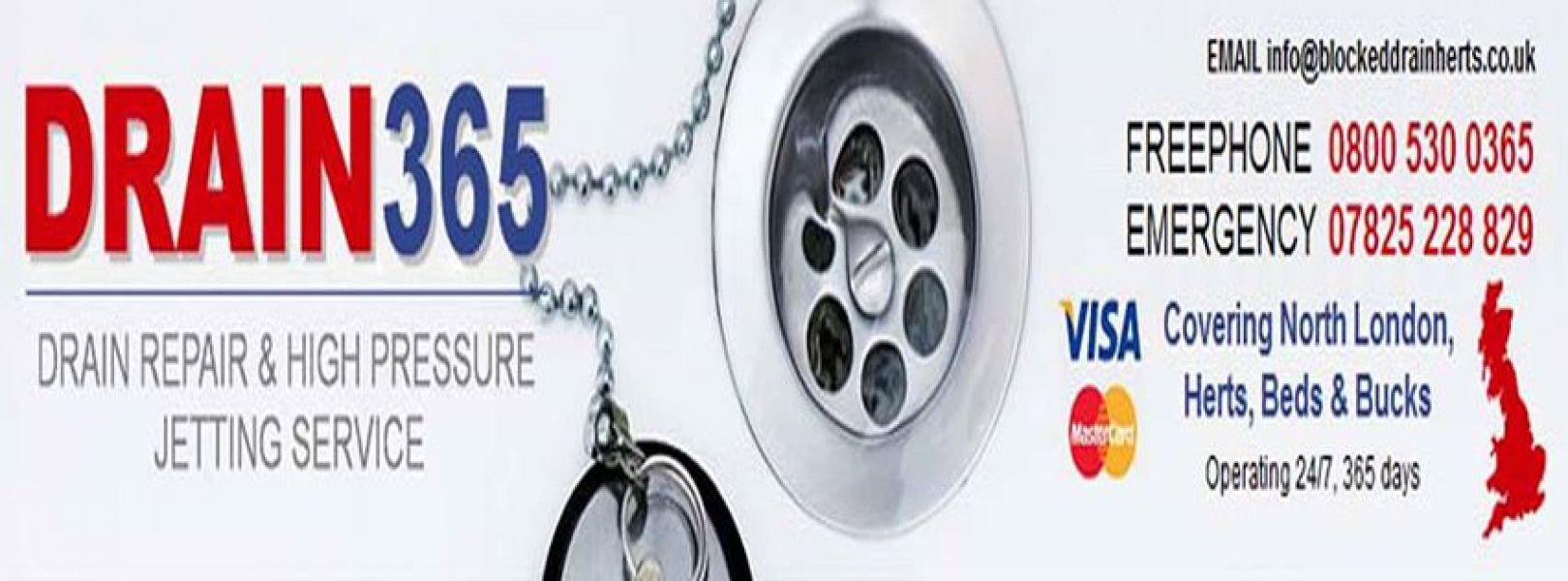 Drain cleaning services London