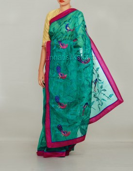 Online shopping for banarasi supernet saris by unnatisilks