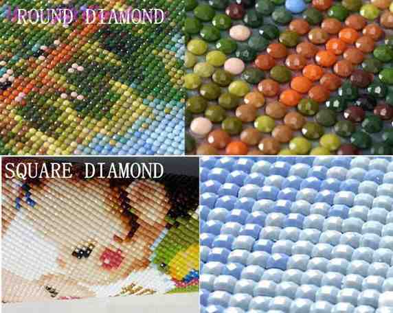 Two Kara 5D Diamond Painting Kit Animals Embroidered Living Room Decorative Cross stitch drill mosai