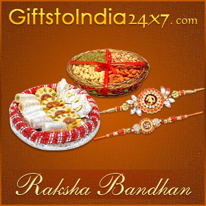 GiftstoIndia24x7.com brings attractive Rakhis and gifts