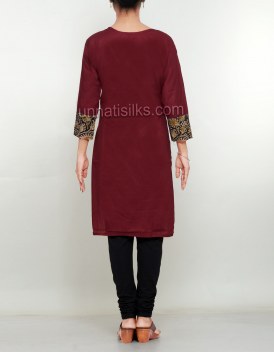 Online shopping for kalamkari cotton kurtis by unnatisilks