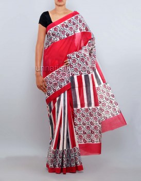 Online shopping for lovely pink color sarees by unnatisilks