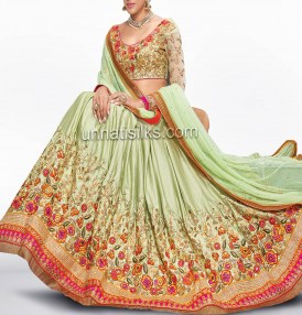 Online shopping for party georgette designer lehanga choli by unnatisilks