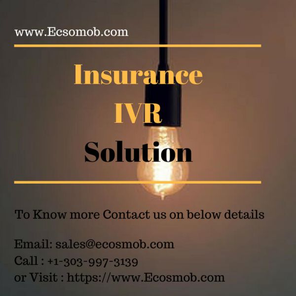 Ecosmob’s Pension and Insurance IVR to Reduce Expenses
