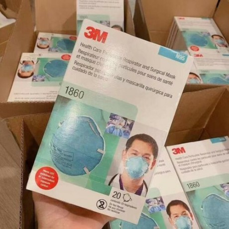 3M™ Health Care Particulate Respirator and Surgical Mask 1860