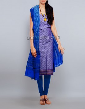 Online shopping for unstitched pure handloom pochampally cotton salwar kameez by unnatisilks