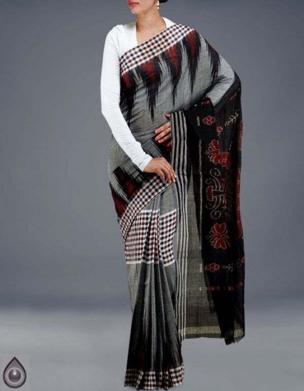 Online shopping for awesome pure handloom sambalpuri cotton sarees by unnatisilks