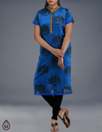 Online shopping for pure handloom chanderi kurtas by unnatisilks