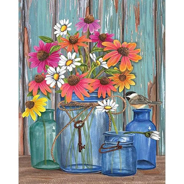 Landscape - full embroidery 3 shares 11ct embroidered cross stitch-40 * 50cm