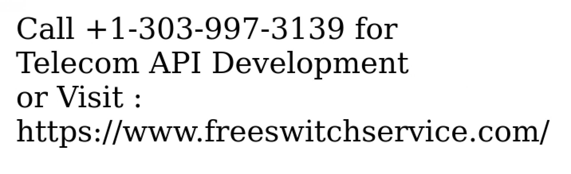 Telecom API for Telecom Operators and Web Developers