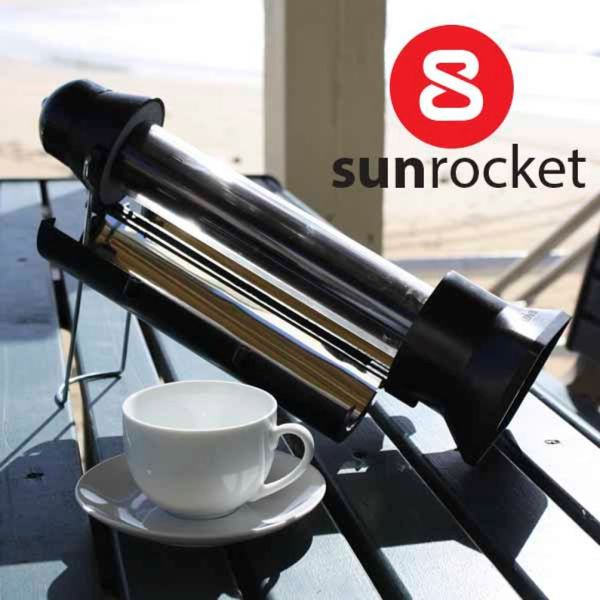 SunRocket Portable Solar Water Heater and Flask