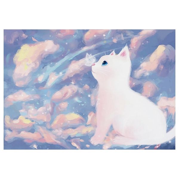 Cross Stitch Set - Cartoon Cat