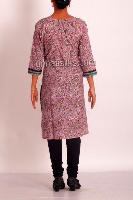 Online shopping for cotton printed kurtis by unnatisilks