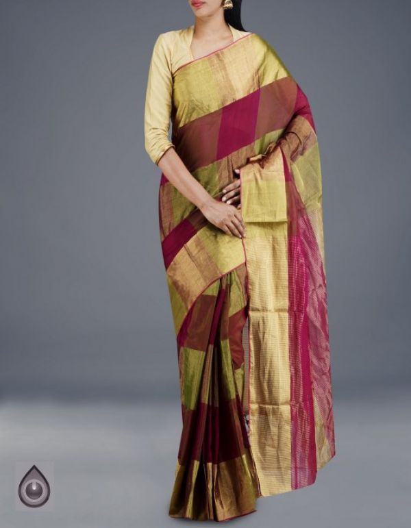 Online shopping for multicolor maheshwari sico sarees by unnatisilks