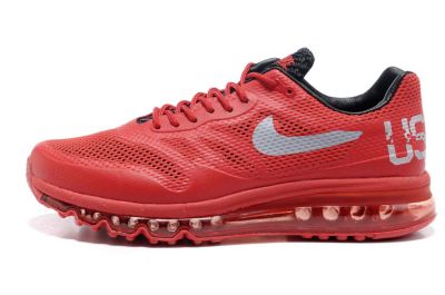Nike Air Max 2013 Red White For USA Track Field Society Wholesale with free shipping and paypal