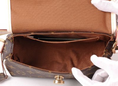 Louis Vuitton Monogram Canva Tikal PM Brown. Cheap deal at www.lelesale.com