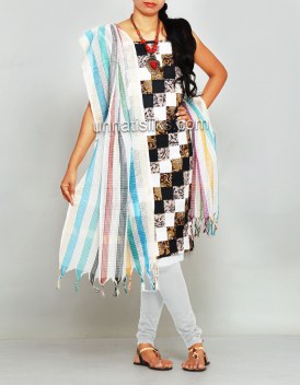 Online shopping for mangalagiri cotton salwar kameez by unnatisilks