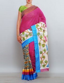Online shopping for Ramzon festival cotton saris collection by unnatisilks