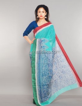Online shopping for rajkot cotton madhubani saris by unnatisilks