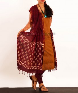 Online shopping for unstitched mangalagiri cotton salwars by unnatisilks