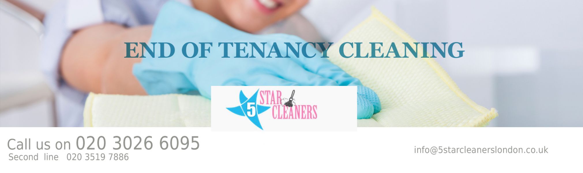 Professional End of tenancy cleaning London