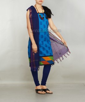 Online shopping for unstitched mangalagiri cotton salwar kameez by unnatisilks