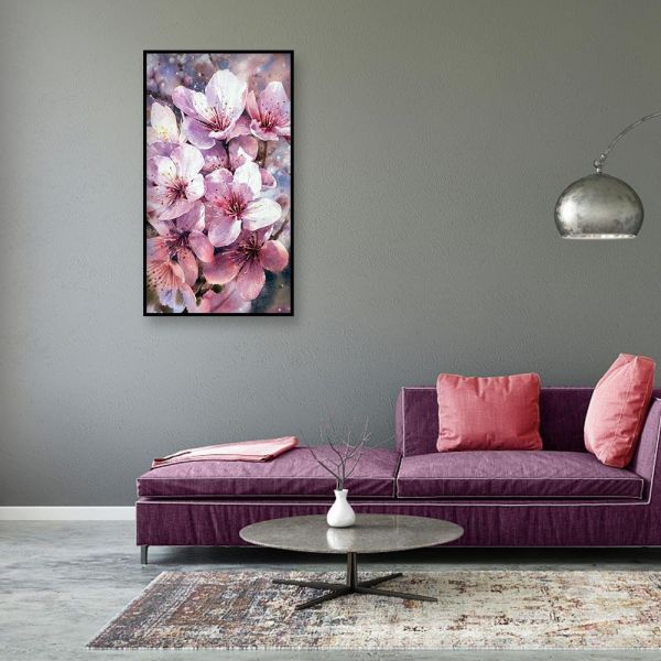 樱花-5D图片尺寸钻石画