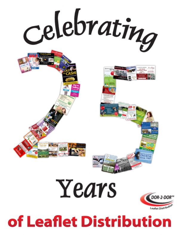 Dor-2-Dor London EAST-Leaflet design, print & distribution in EAST London