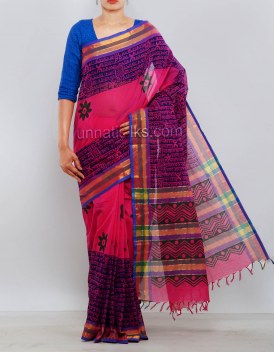 Online shopping for pure kanchi cotton saris by unnatisilks