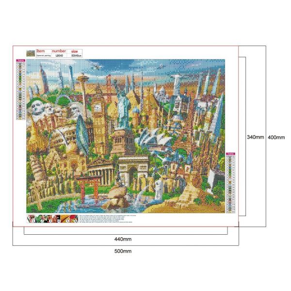 World Architecture(40*50cm)