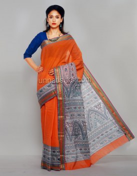 Online shopping for rajkot cotton madhubani saris by unnatisilks